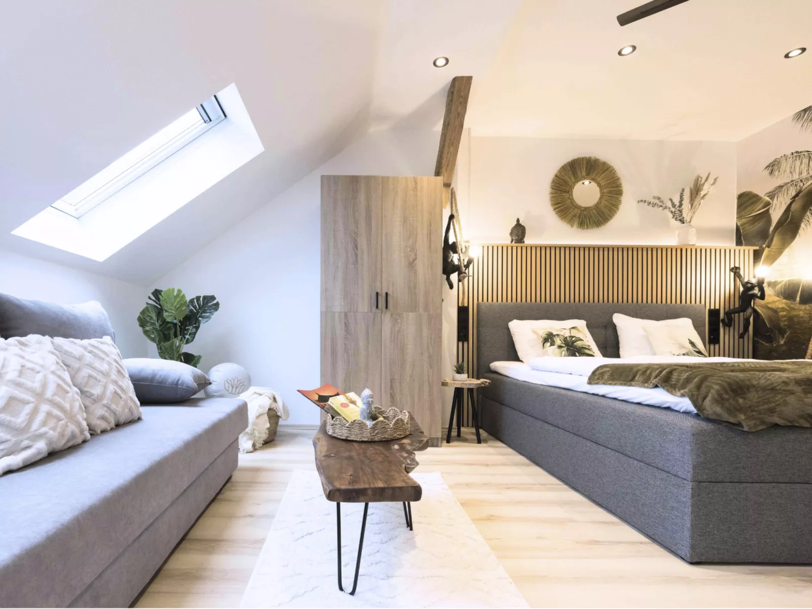 Apartment, Küche, Parkplatz, digitaler Check-in - Dedans