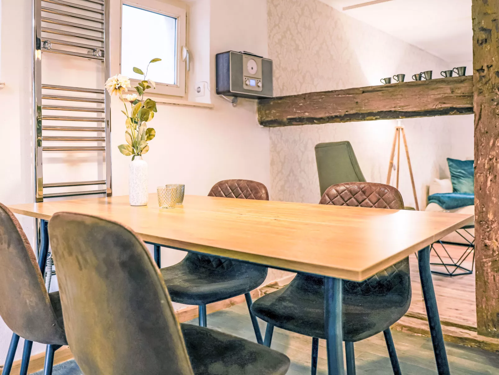 Das königliche Quartier - Drinnen