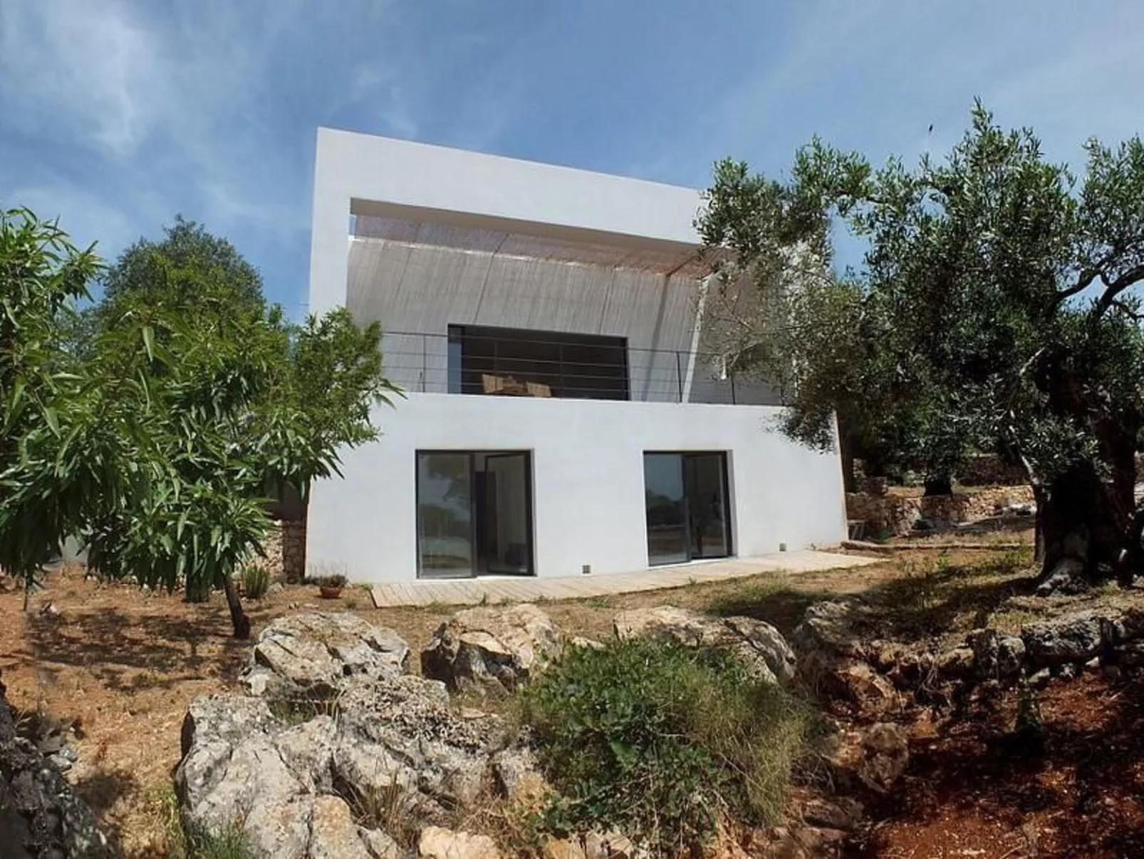 Architektenvilla mit Meerblick im Süden Apuliens - Dehors