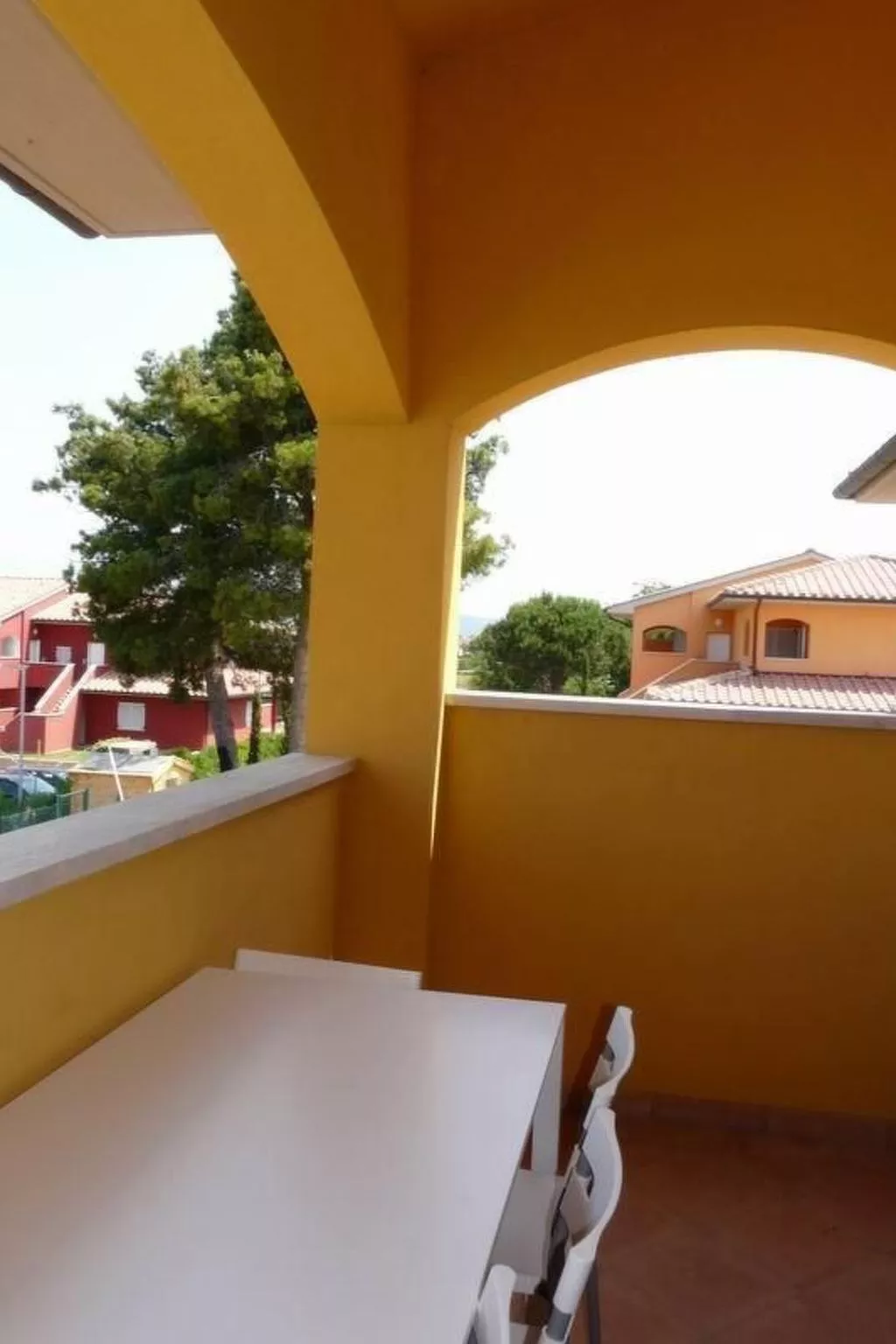 Unterkunft mit AC, Terrasse, in Residenz, Schwimmbad - Outside