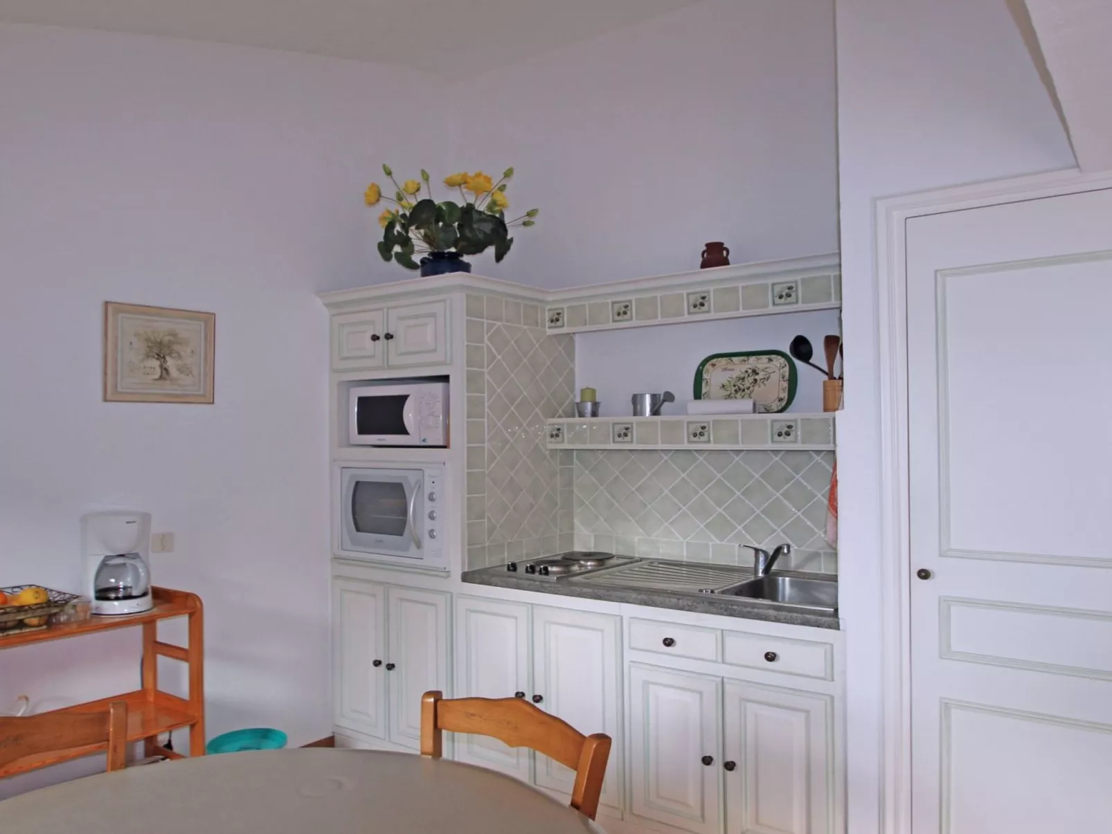 Appt T2 - 4 pers - Klima - Piscine et tennis - WiFi - Drinnen