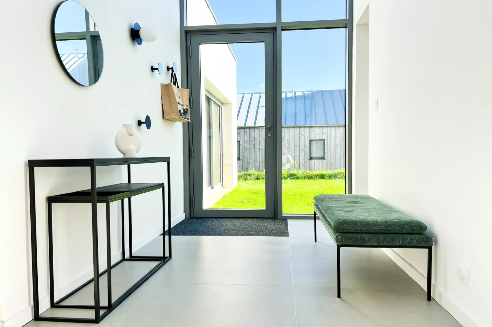 Architekten Villa mit Meerblick - Empfangshalle