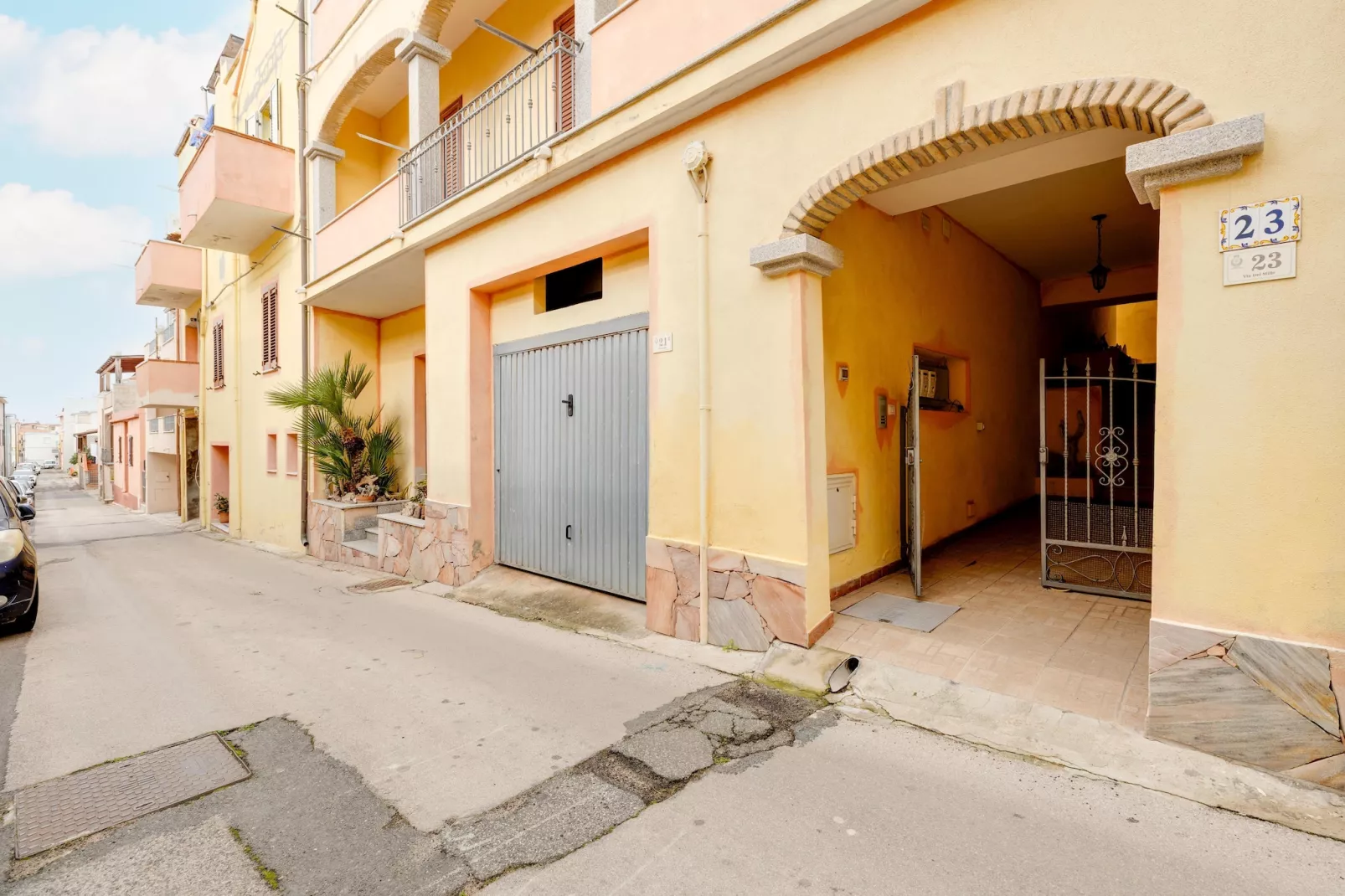 CASA DEI MILLE 2P - Außenbereich Sommer