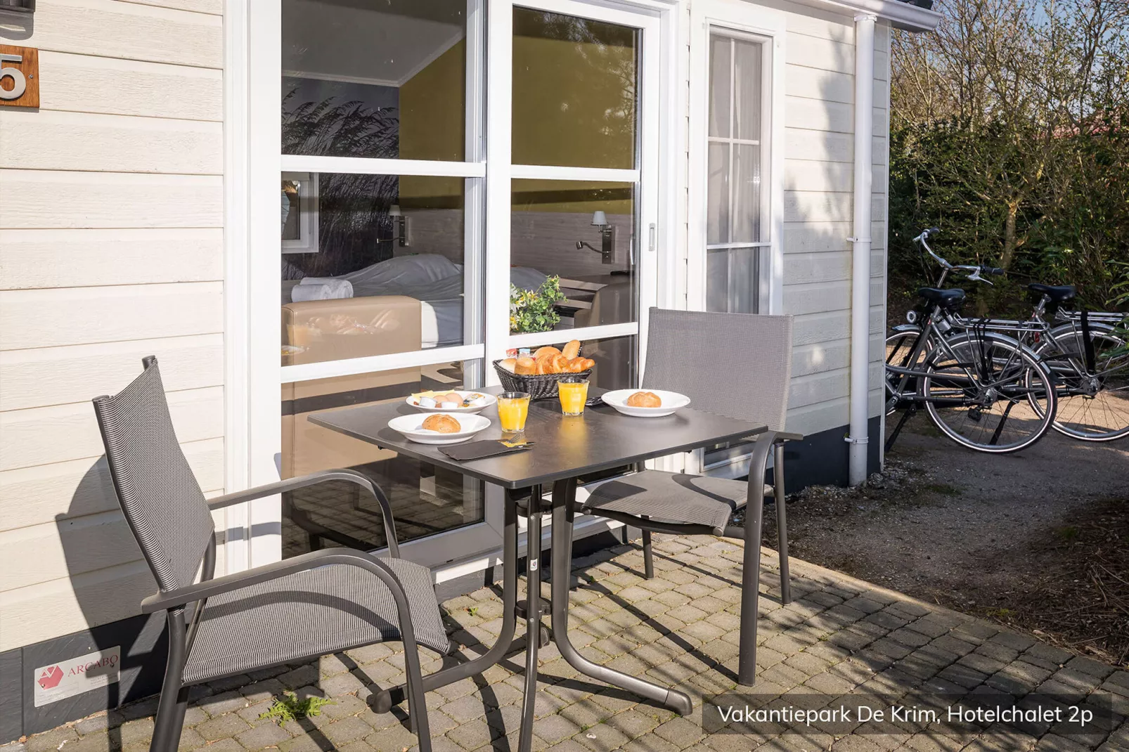 Vakantiepark de Krim 18-Terrassenbalkon