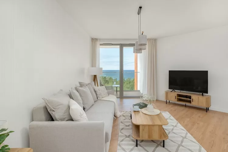 Apartament PINEA Grunwaldzka 82A-610 - Wohnzimmer