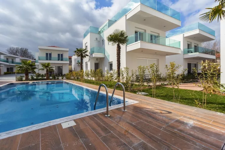 Acrotel Porto Brava Luxury Villas Ormos Panagias 3-bedroom villa 2 - 6 pax - Schwimmbad