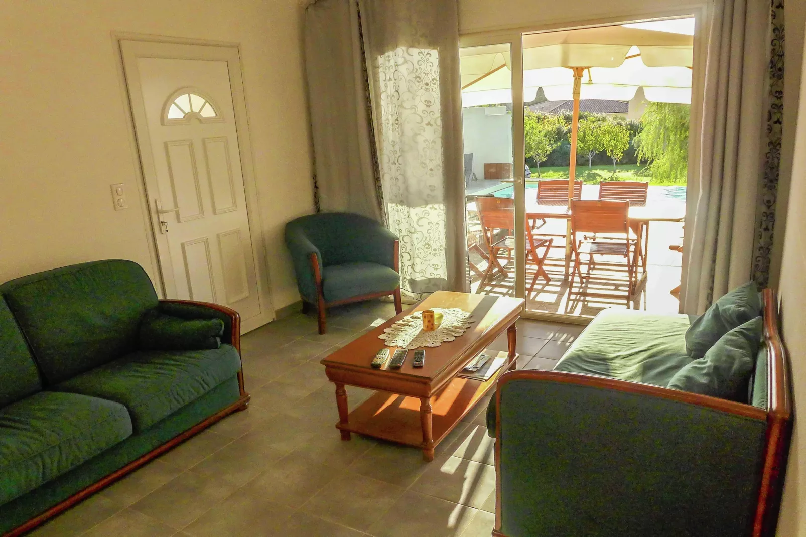 Belle villa avec piscine privée - NARBONNE - Wohnzimmer