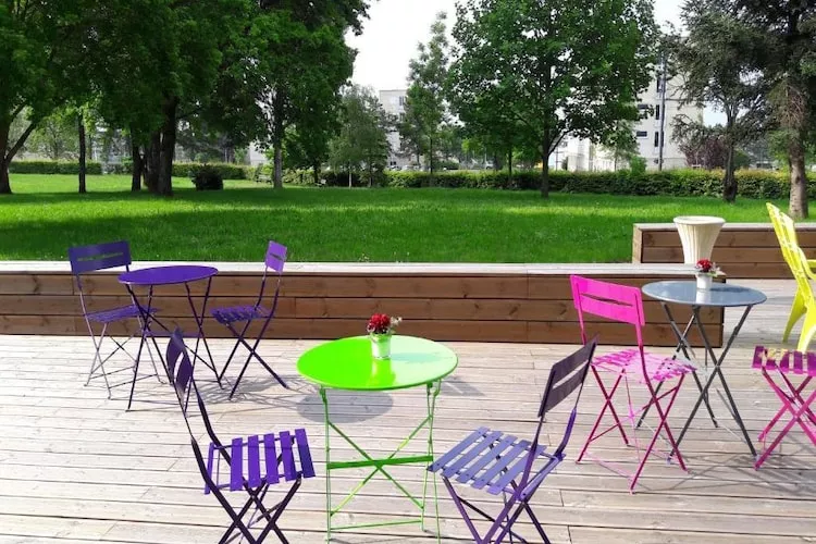 Adonis Dijon Double/Superior studio - Terrasse/Balkon