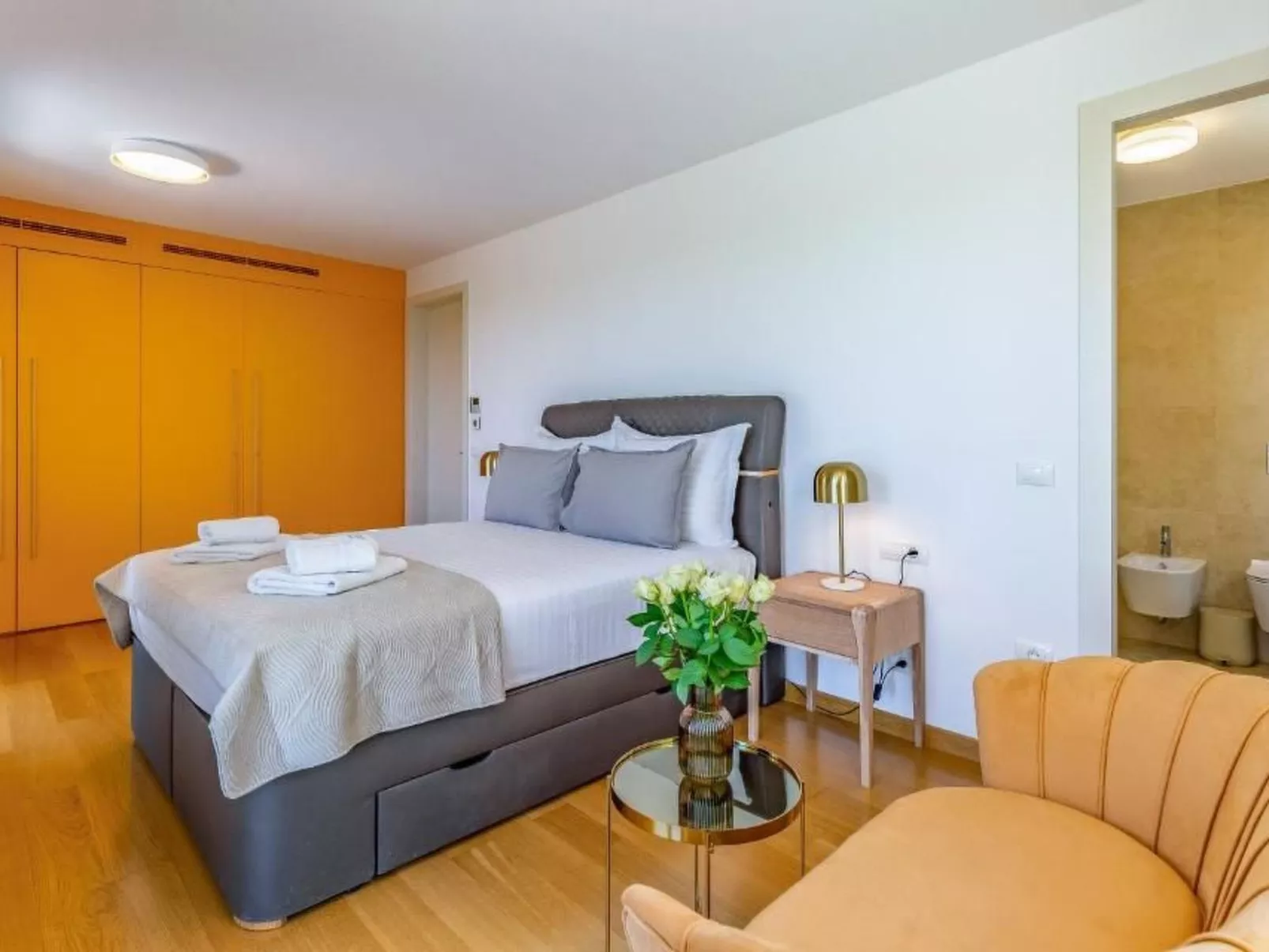 Zimmer "Olivengarten" mit Meerblick - Inside