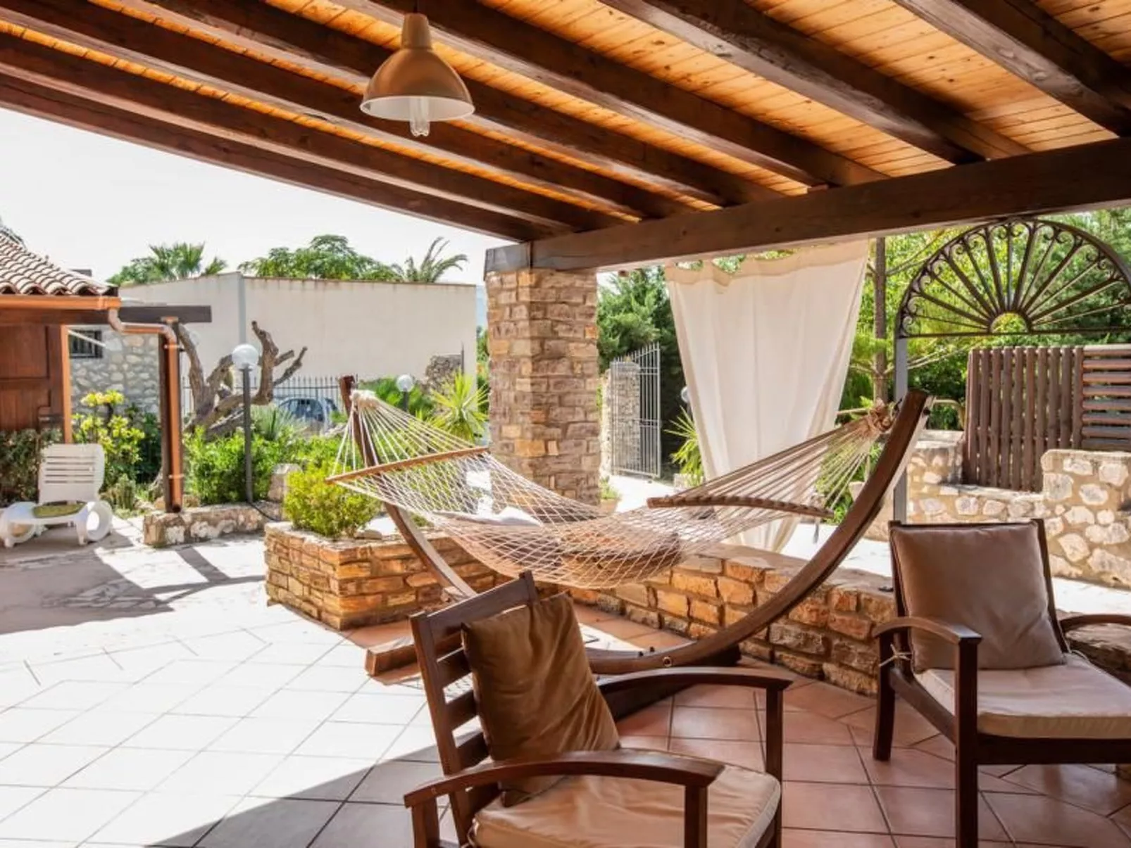 Ferienvilla mit privatem Pool für 7 Personen mit Garten - Draußen