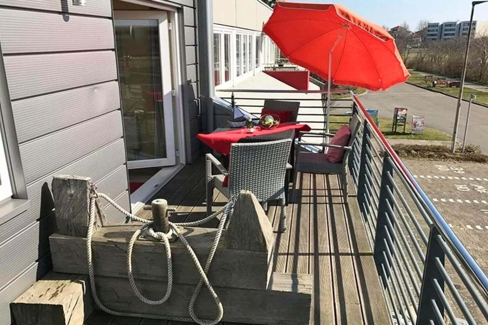 Am Rundsteg 10 - Terrace balcony