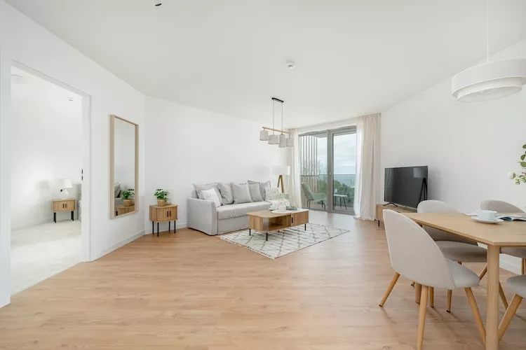 Apartament PINEA Grunwaldzka 82A-610 - Wohnzimmer