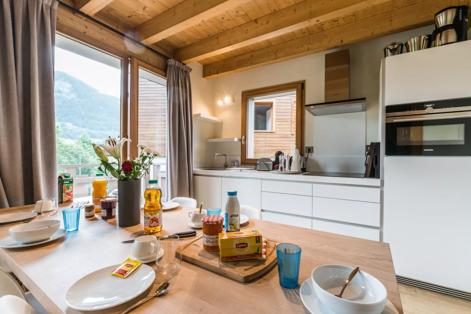Les Portes de Megève 5 - Esszimmer