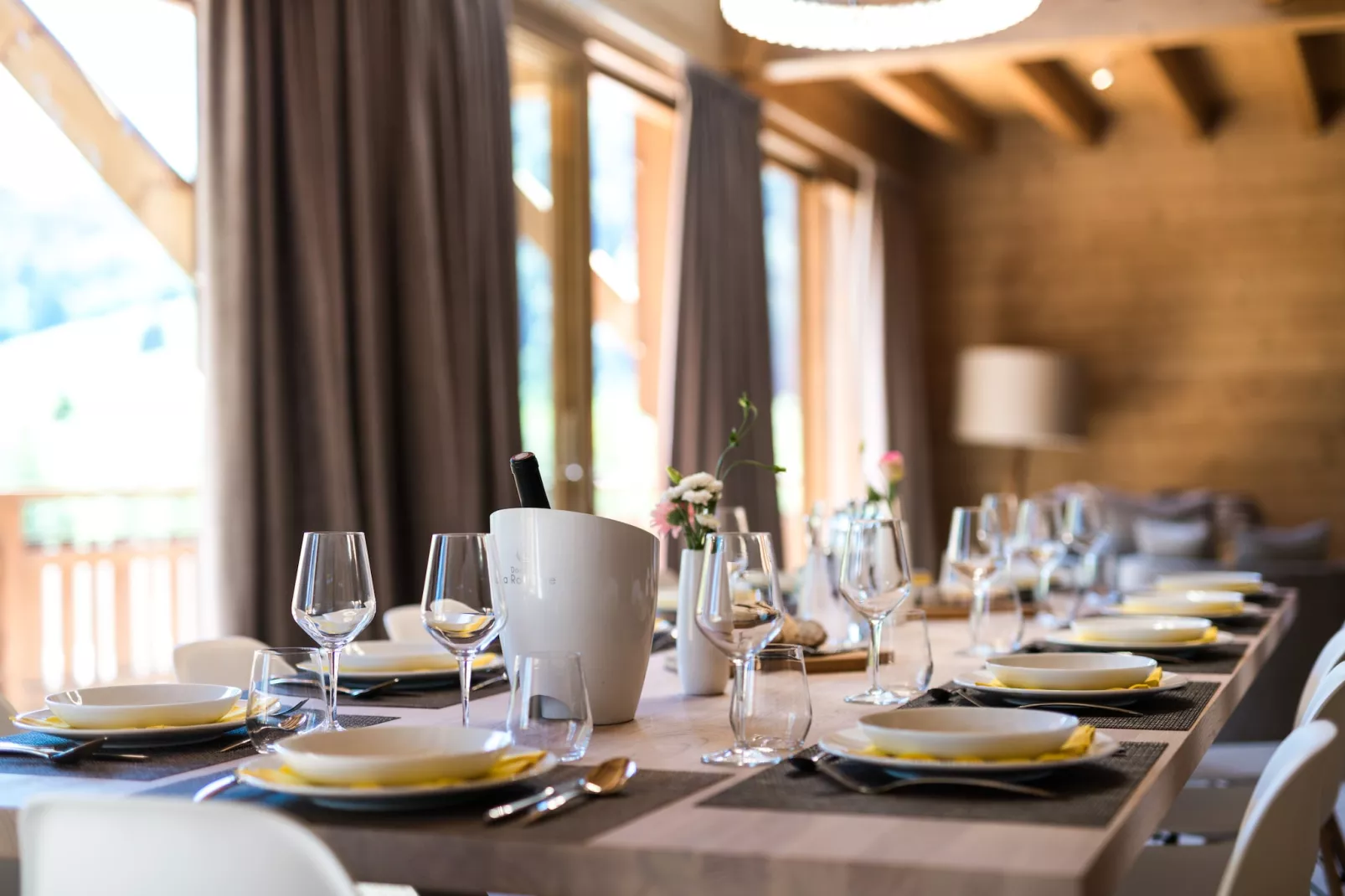 Les Portes de Megève 8 - Esszimmer