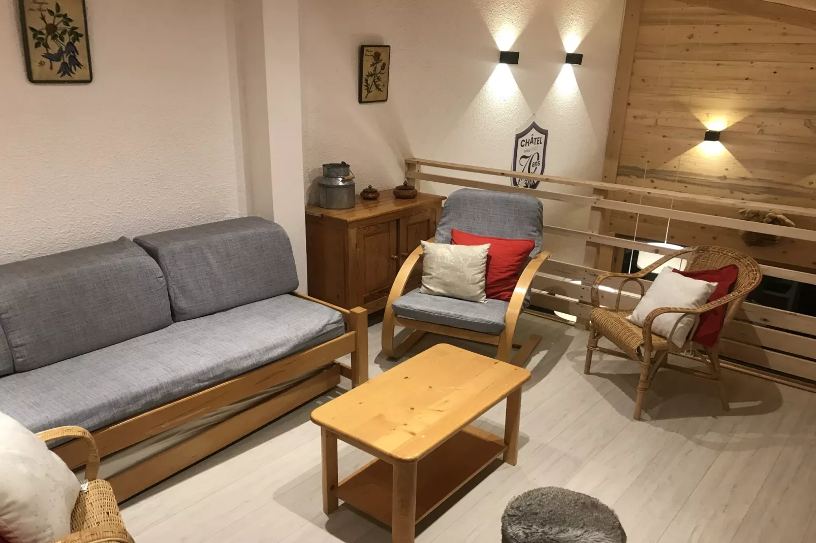 Hameau des 4 saisons HSH275  COSY  & SUN 6 pers. - Wohnzimmer