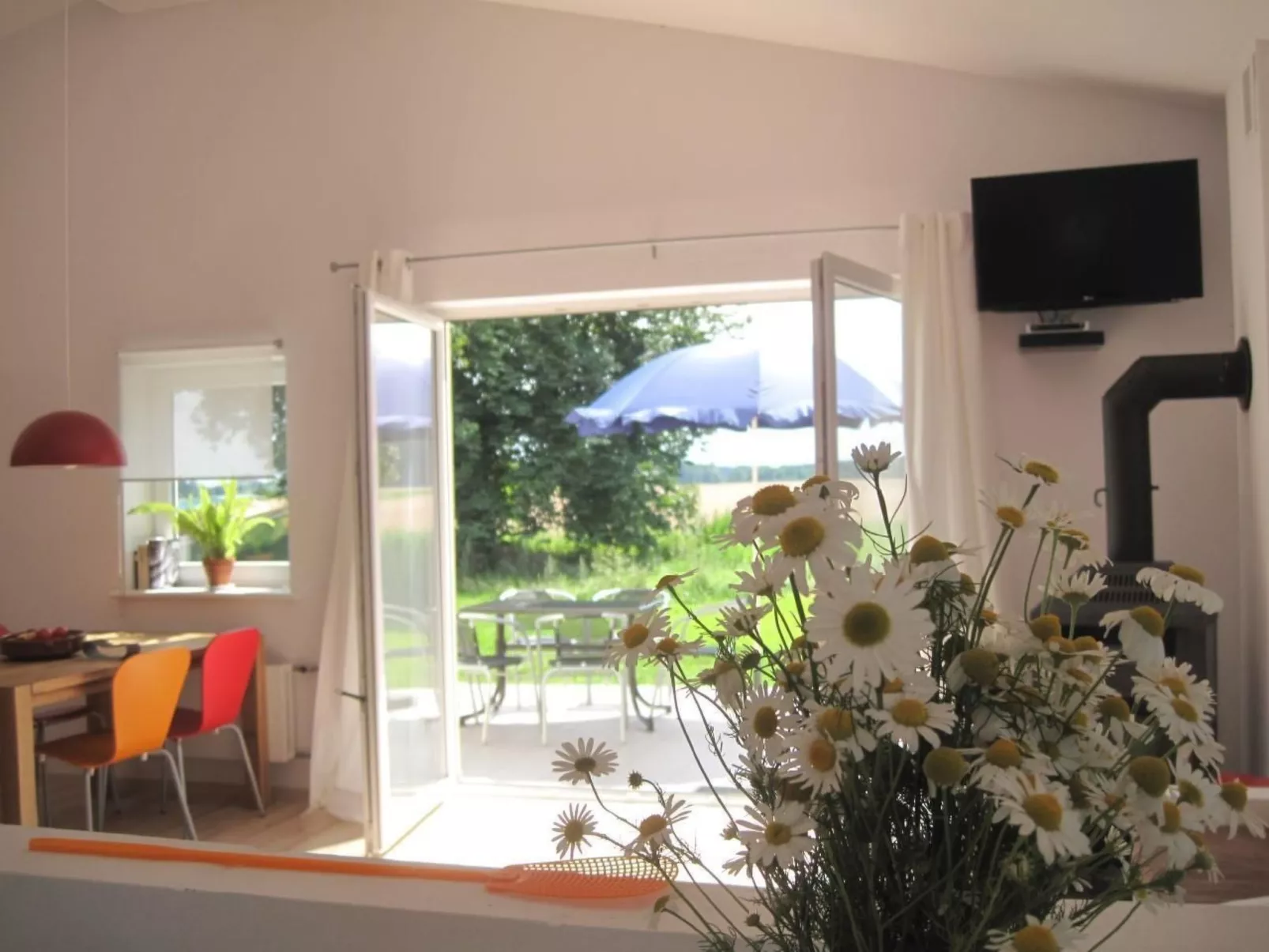 In Rozwarowo mit Schöner Terrasse - Inside