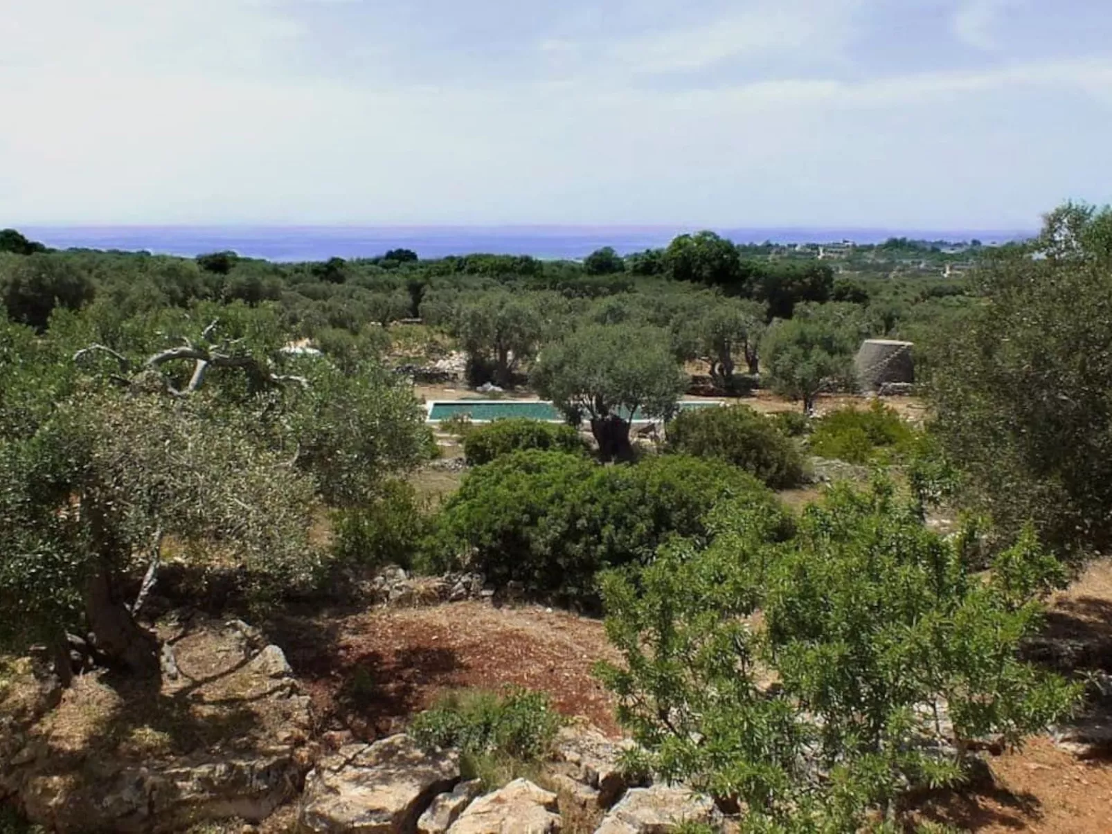 Architektenvilla mit Meerblick im Süden Apuliens - Dehors