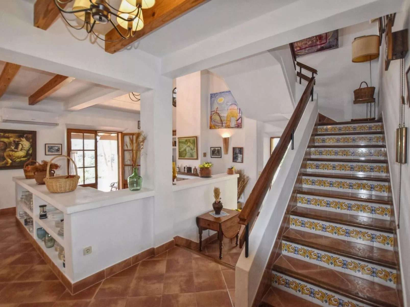 Rustikale Villa in der schönen mallorquinischen - Dehors