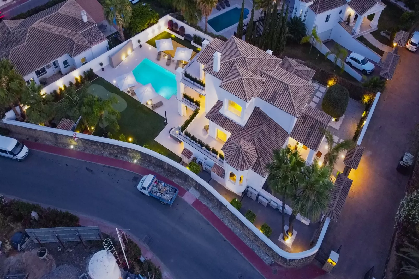 Fantastic Luxury Villa near Marbella - Außenbereich Sommer