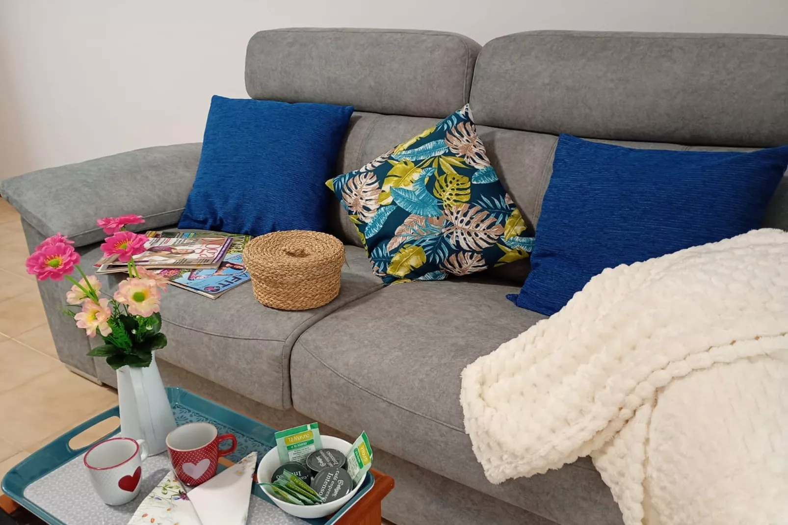 Playa Los Cancajos - Wohnzimmer