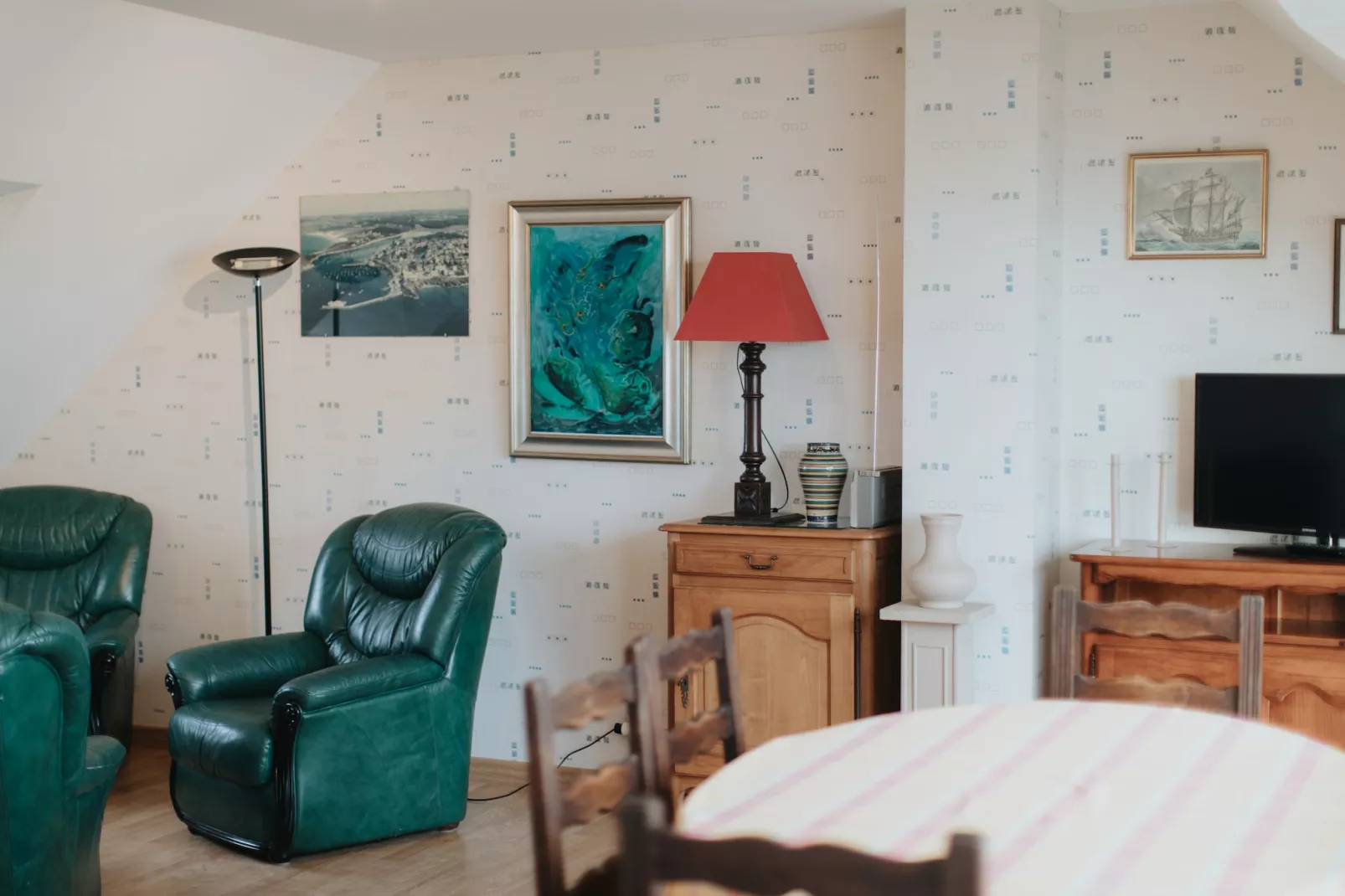 Appartement Duplex Le Conquet - Living room