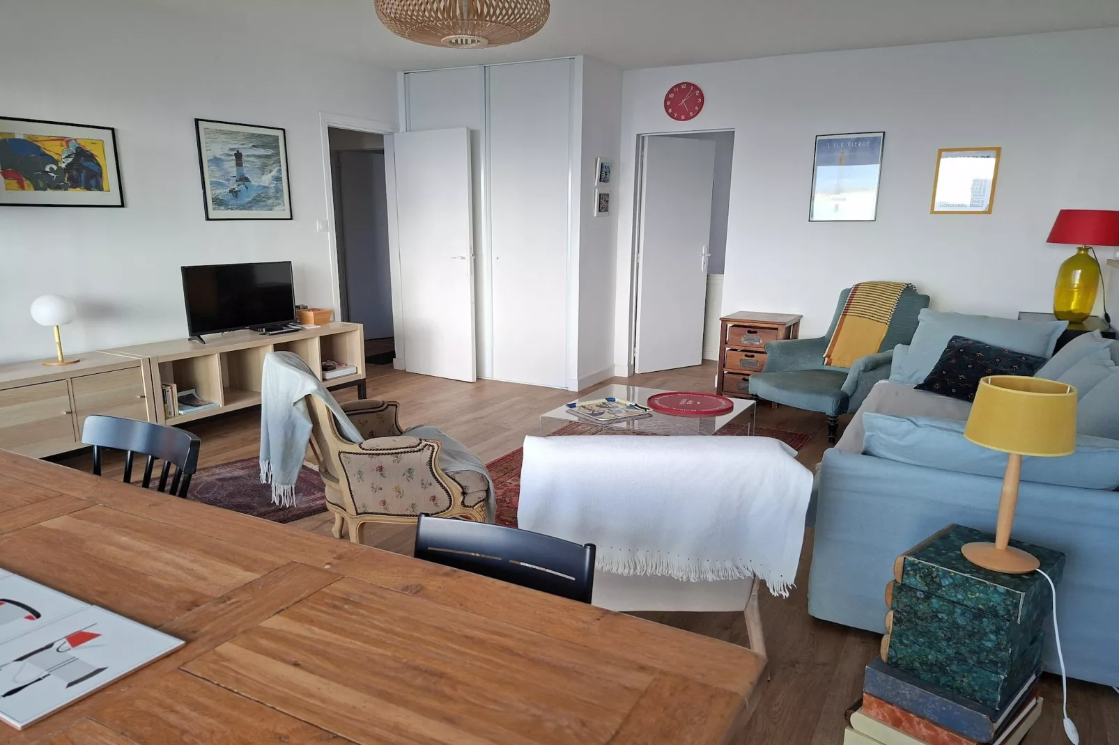 Ferienwohnung in Plougonvelin - Wohnzimmer