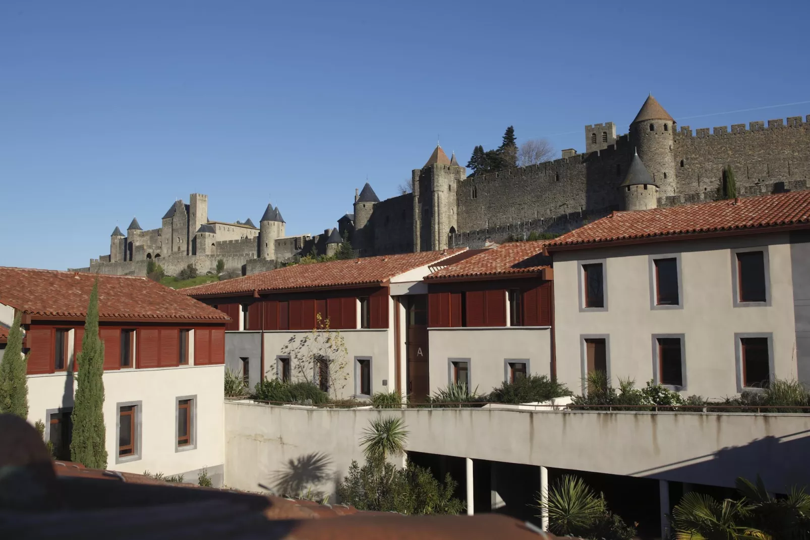 Résidence la Barbacane Carcassonne / T2 / 4 pers - Extérieur été
