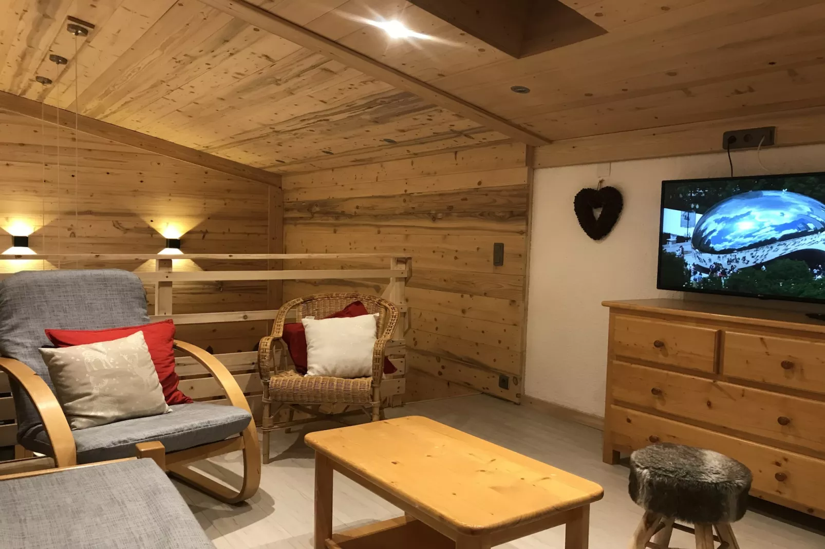 Hameau des 4 saisons HSH275  COSY  & SUN 6 pers. - Wohnzimmer