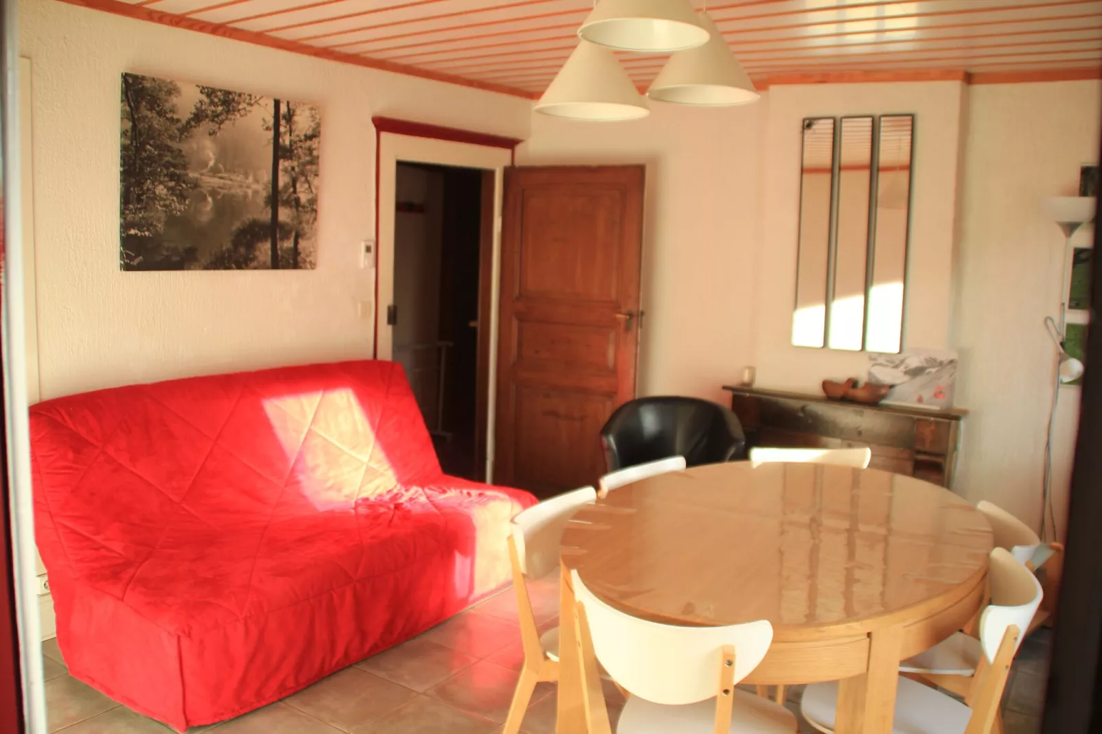 Chalet Chalune FDF NATURE & FARM 6 Pers. - Wohnzimmer