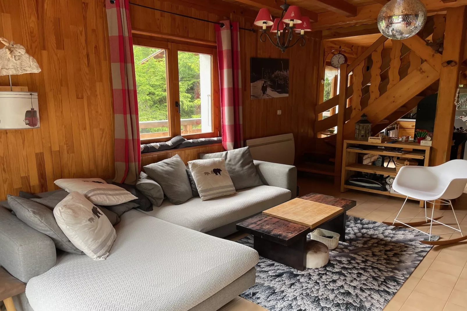 Chalet Ours Brun ORB MOUNTAIN & QUIET 6 Pers. - Wohnzimmer