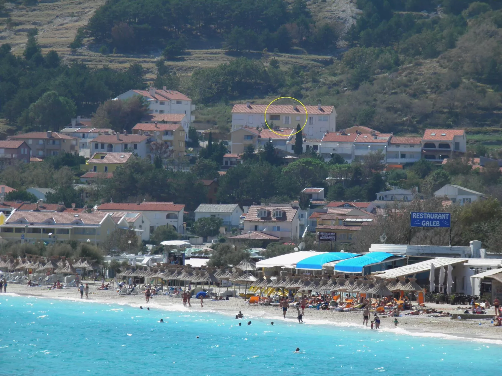 Appartement in Baška mit Eigenem Balkon - Image-tags.info