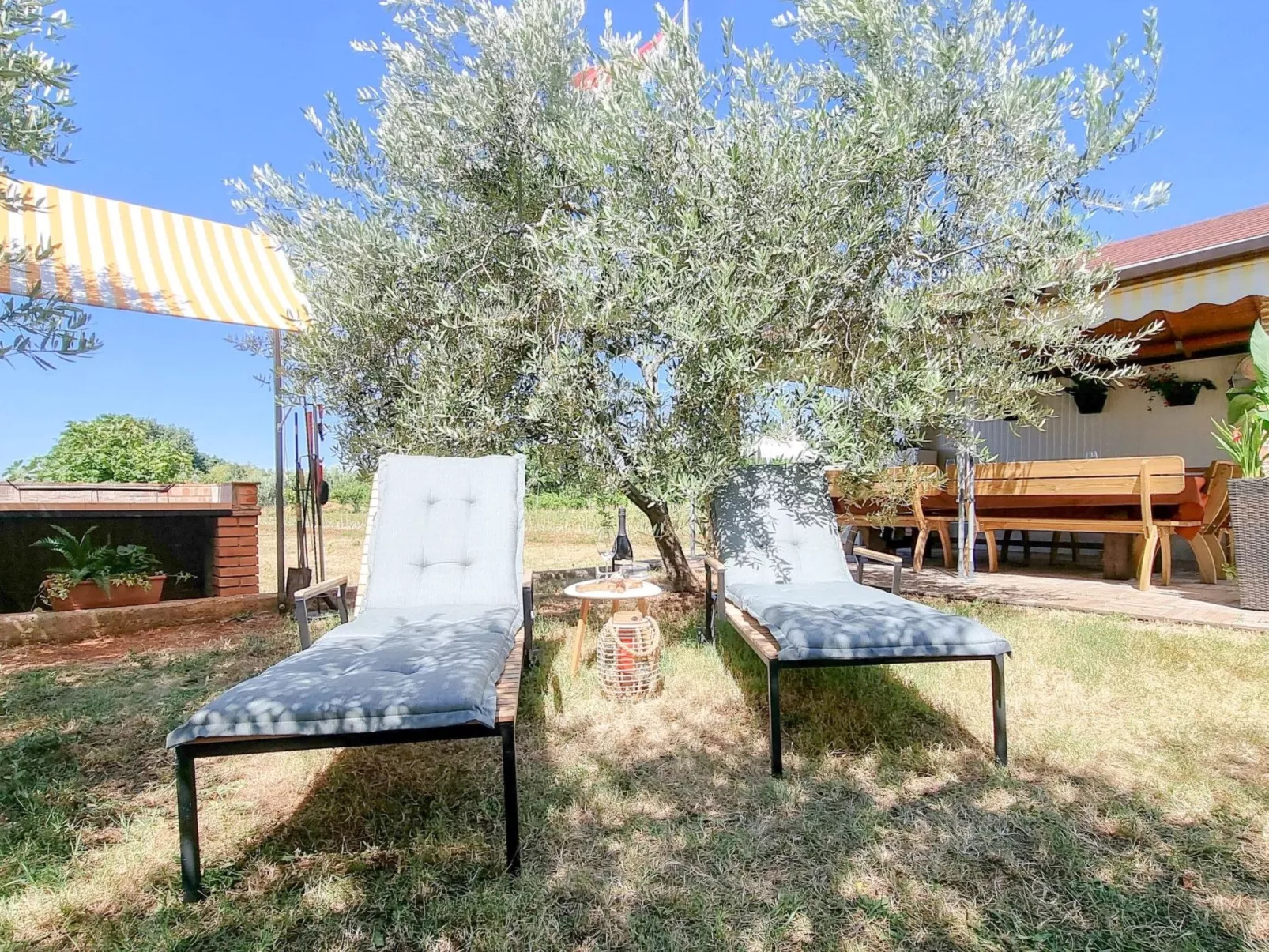 Appartement "Barbara" mit Blick auf das Wasser - Dehors