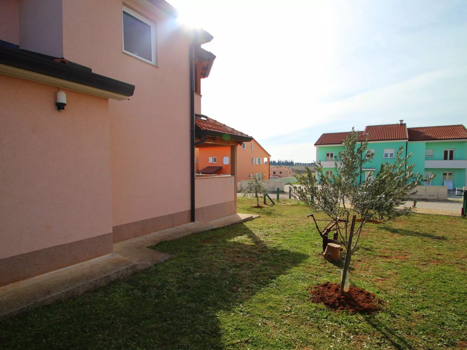 Mit Terrasse für 4 Personen - Draußen