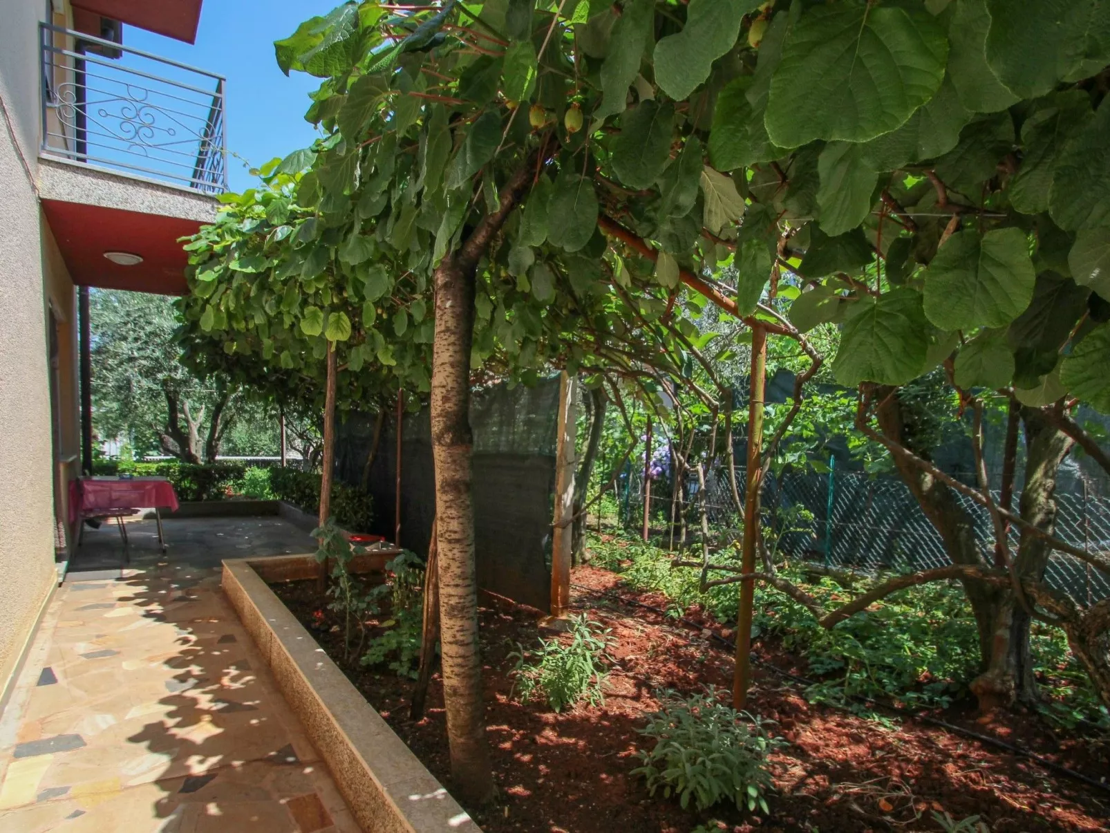 Für 2 Personen in Umag, Istrien - Dehors