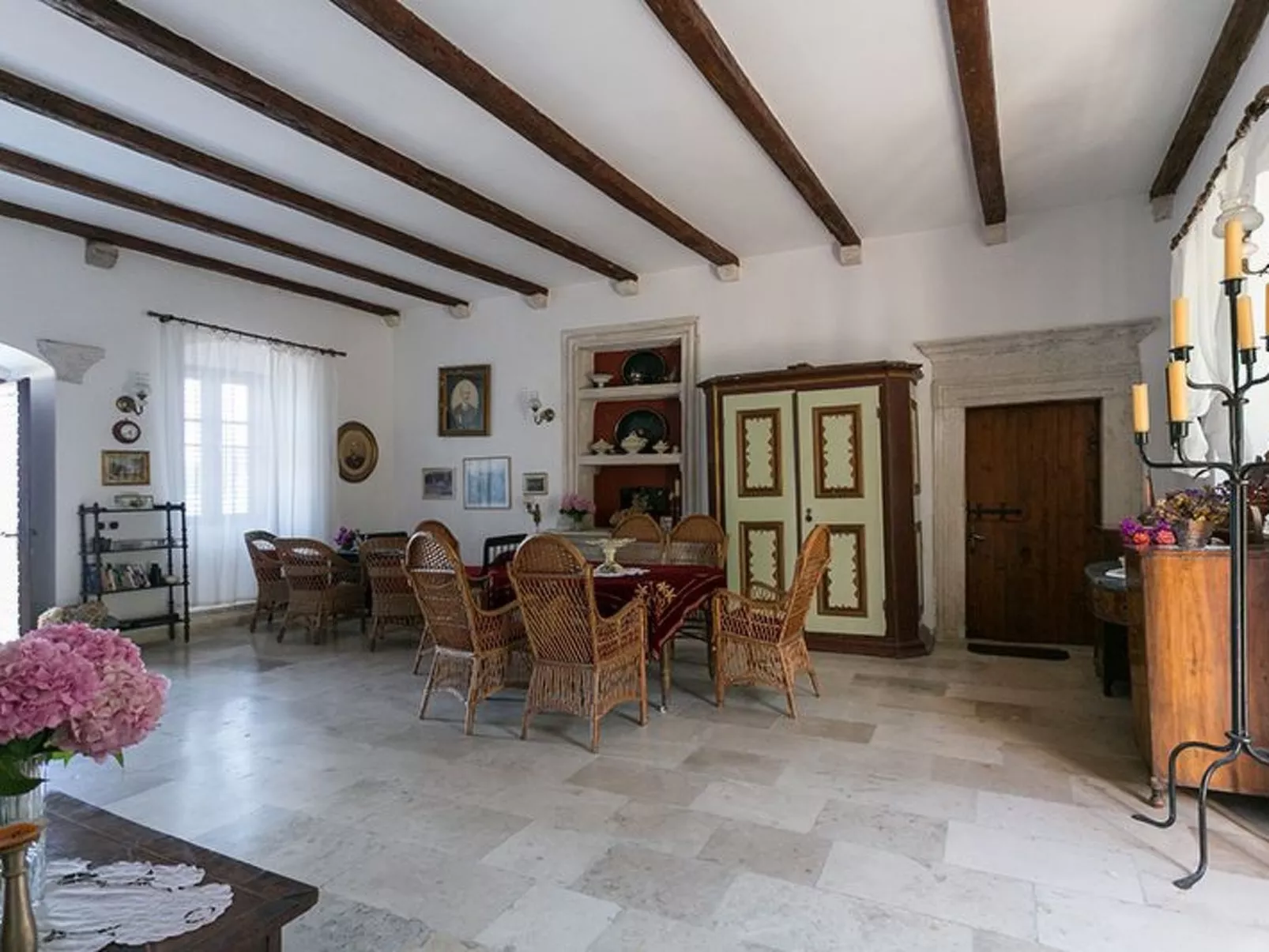 Privatzimmer im Schloss Seefront Zamagna, Mali Zaton NO. 7 - Inside