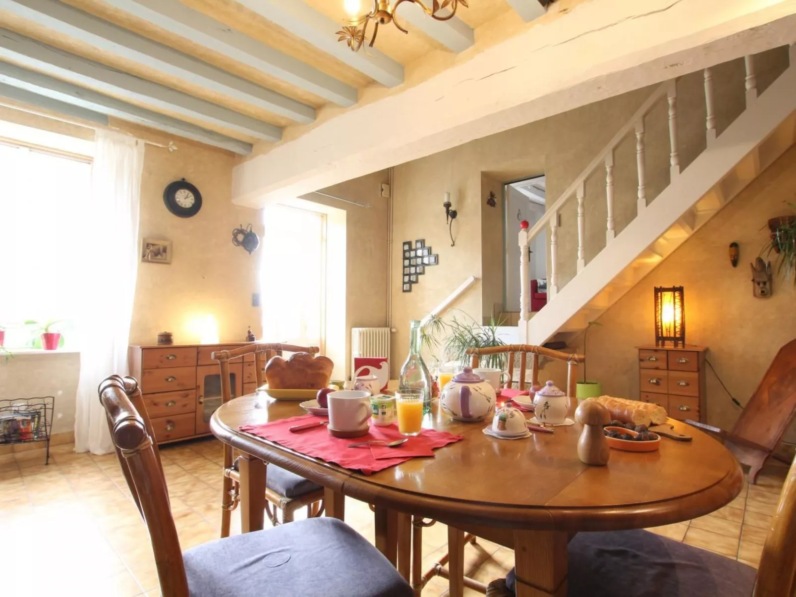 Zimmer Aux Anges - Drinnen