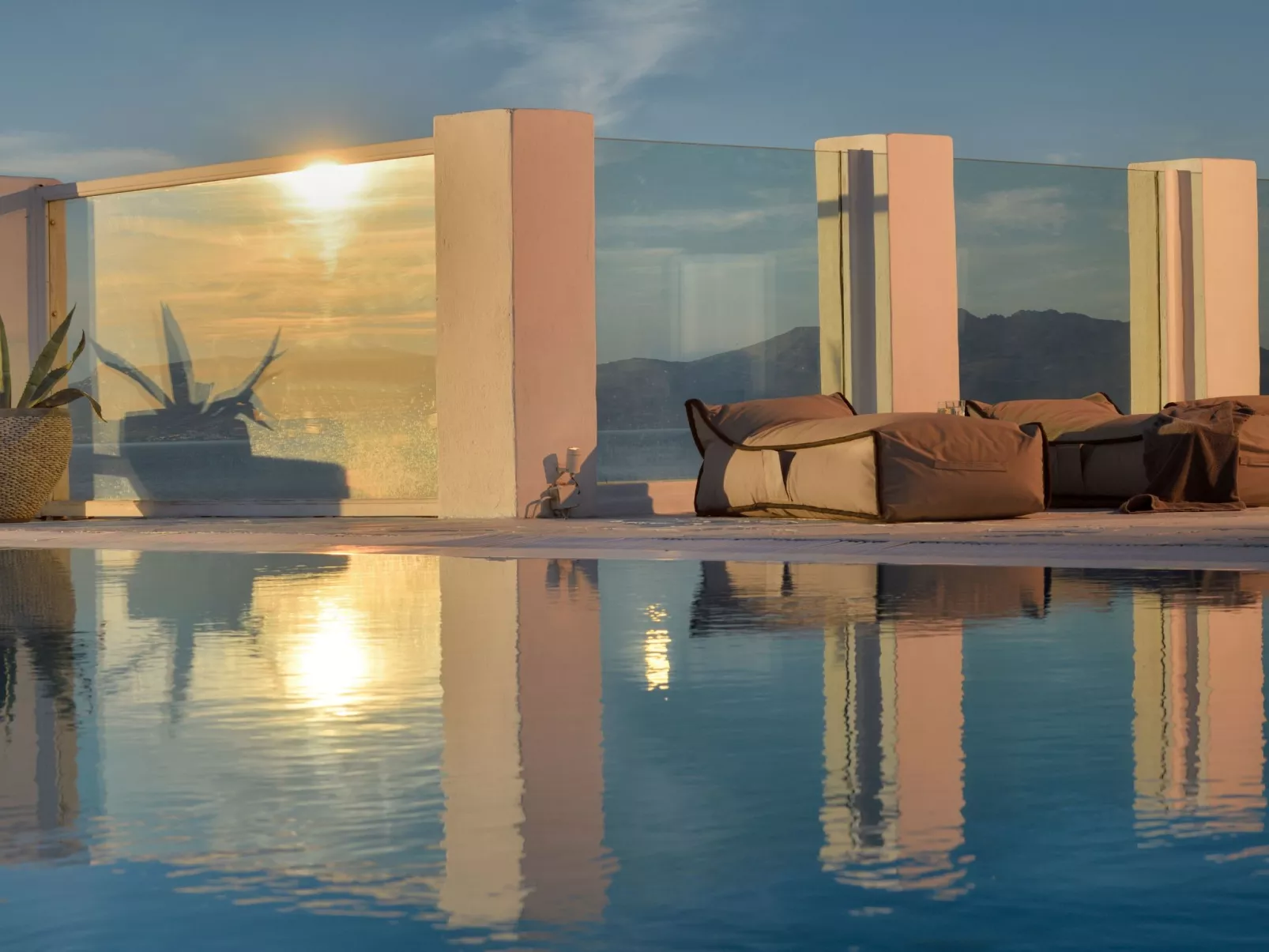 Meerblick Sunset Villa mit Hotub CalypsoSunsetVill - Inside