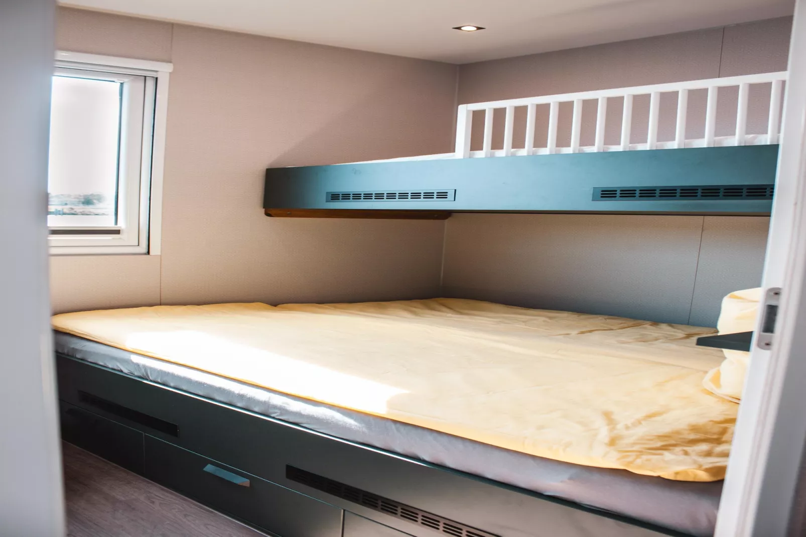 Hausboot Pankow - Schlafzimmer