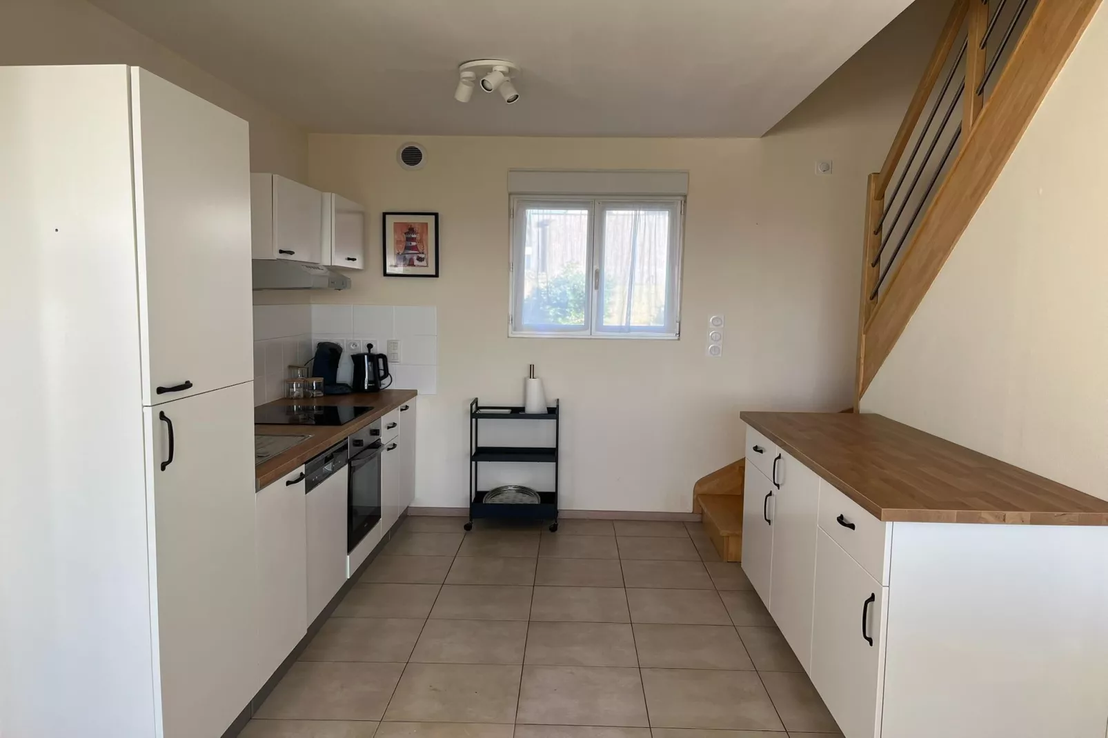 Ferienhaus mit Panoramablick Le Conquet - Küche