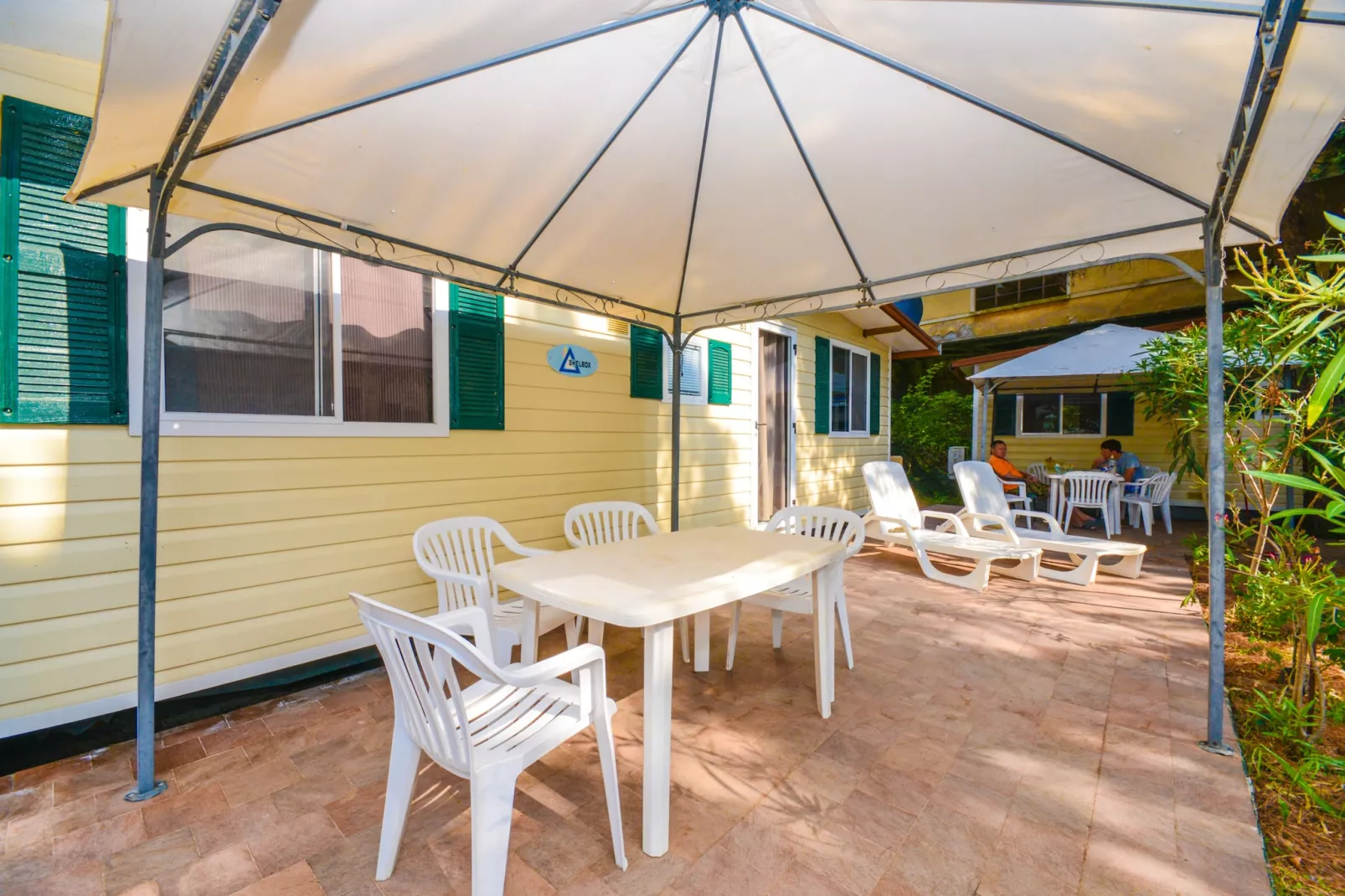 Camping Toscolano - MH Standard - Terrasse / balcon