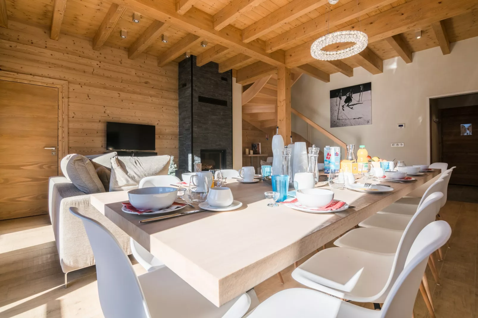 Les Portes de Megève 9 - Salle à manger