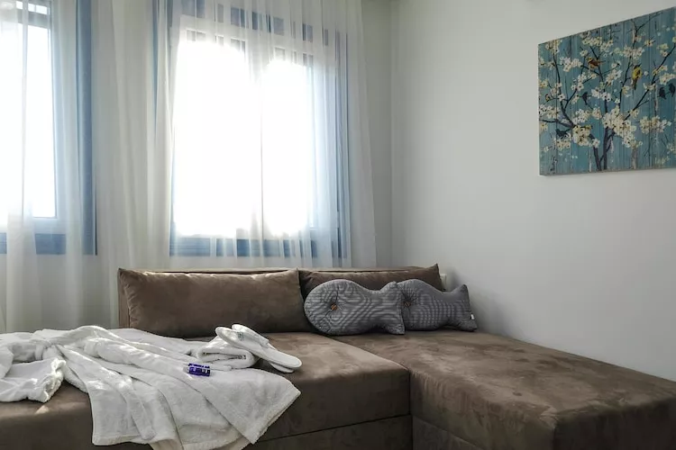 Holiday residence Acrotel Athena Villas, Elia Beach-Maisonette - Schlafzimmer