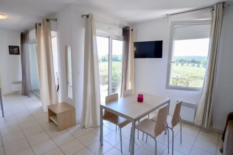 Résidence du Château de Jouarres - Azille // Apt 3 P 6 pers - Esszimmer