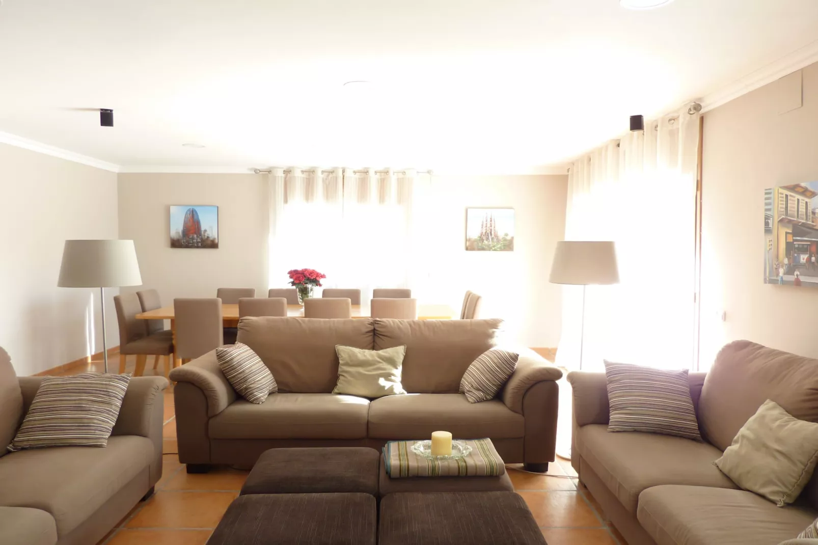 Vivalidays Villa Kiros - Living room
