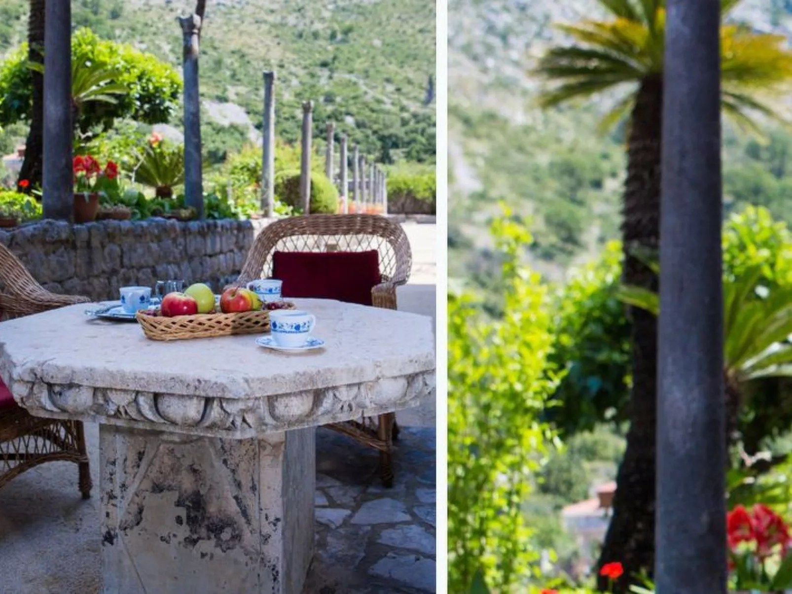 Privatzimmer im Schloss Seefront Zamagna, Mali Zaton NO. 2 - Dehors