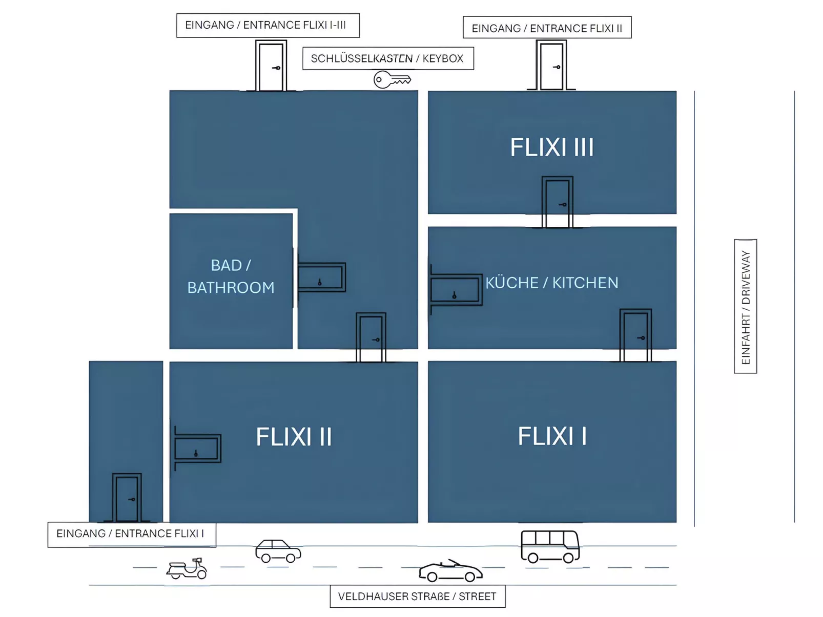 Apartment FLIXI II - Inside