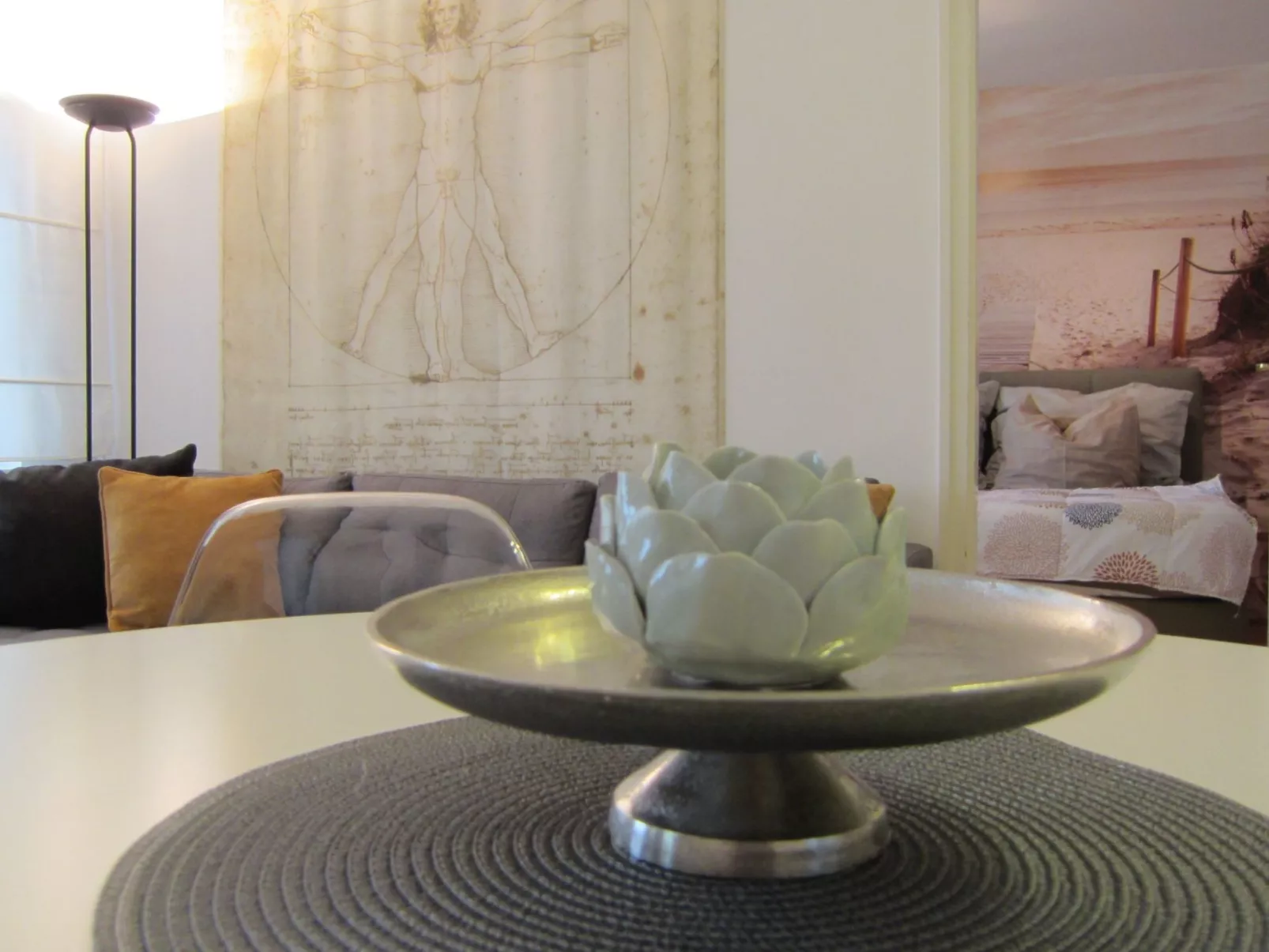 Traditionelle Villa mit Pool und Ausblick - Inside