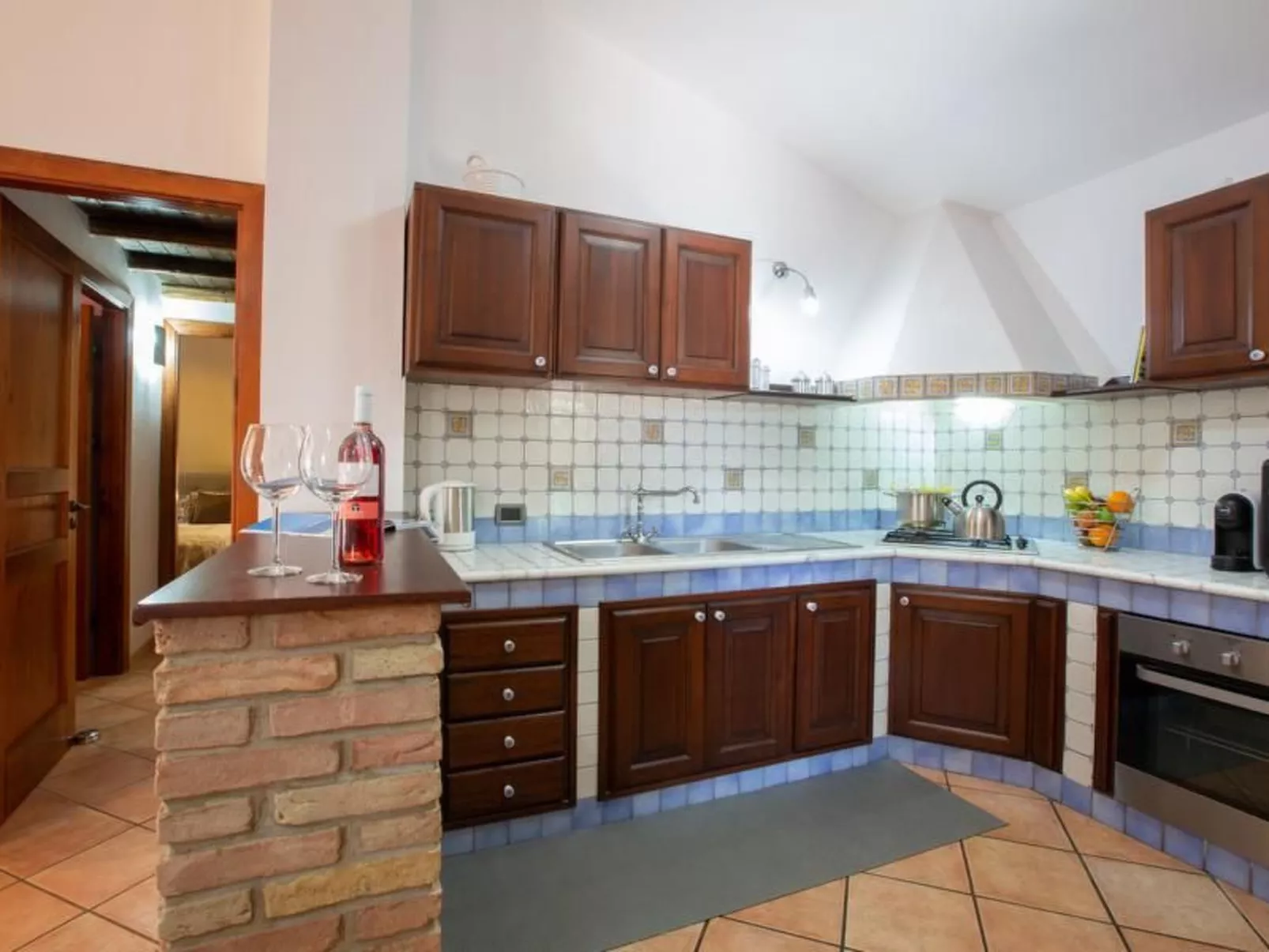 Ferienvilla mit privatem Pool für 7 Personen mit Garten - Inside