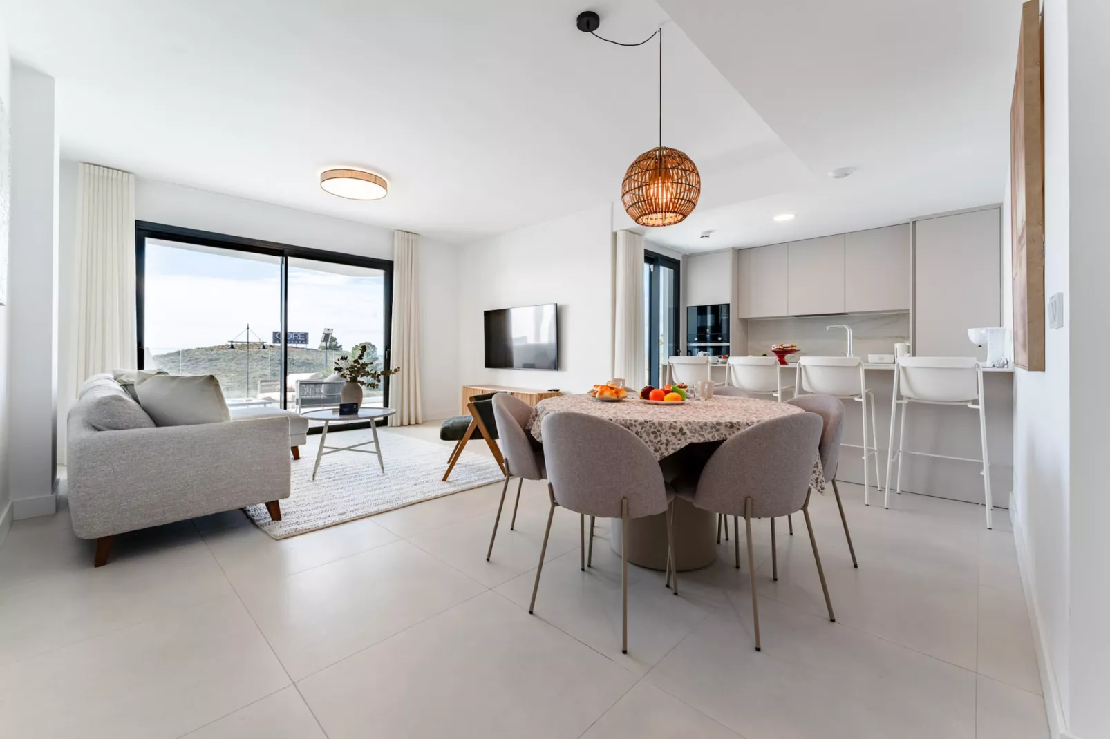 CT 404 - Faro's Fuengirola Higueron Hights - Seaviews - Salle à manger