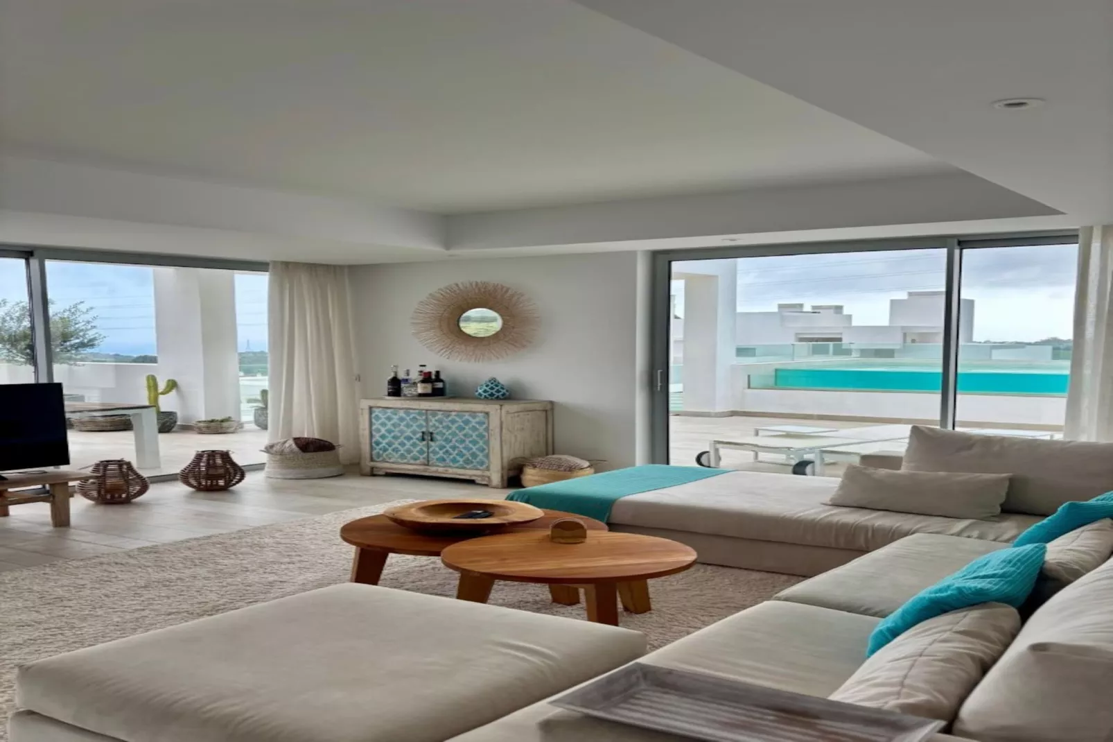 AL-1321 ESTEPONA - PENTHOUSE - ALCAZABA LAGOON - Living room